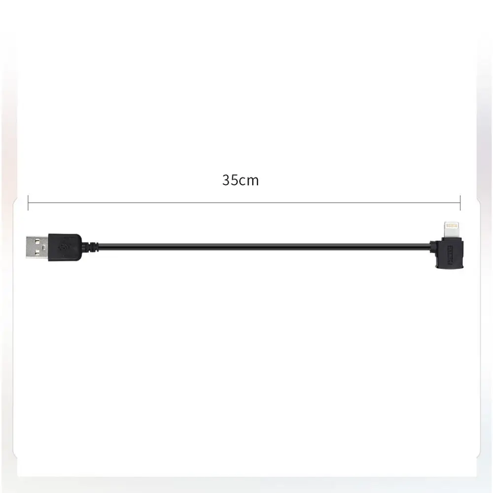 

OSMO Mobile 3 Data / charging Cable 35CM Right angle Plug Type-c ios Micro Plug For DJI OSMO Mobile 3 Accessories