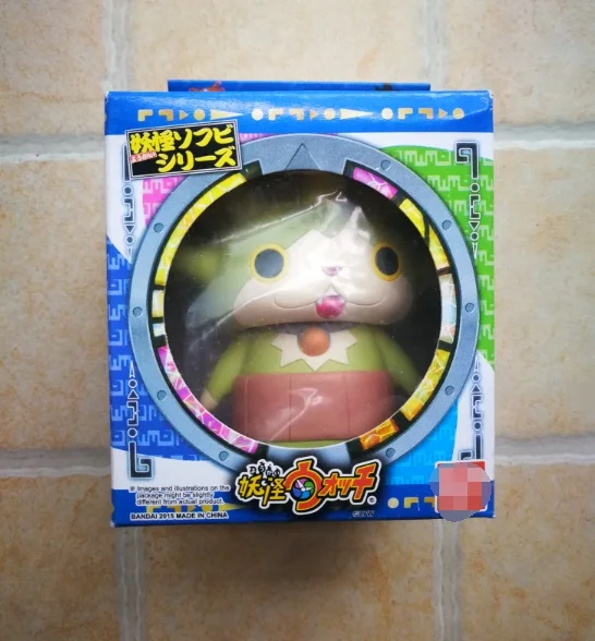 Часы Yokai с японским мультяшным рисунком экшн фигурка кукла. ПВХ детская
