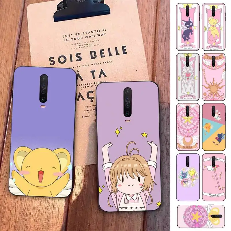 

Yinuoda Card Captor Sakuras Anime Phone Case for Redmi 5 6 7 8 9 A 5plus K20 4X S2 GO 6 K30 pro
