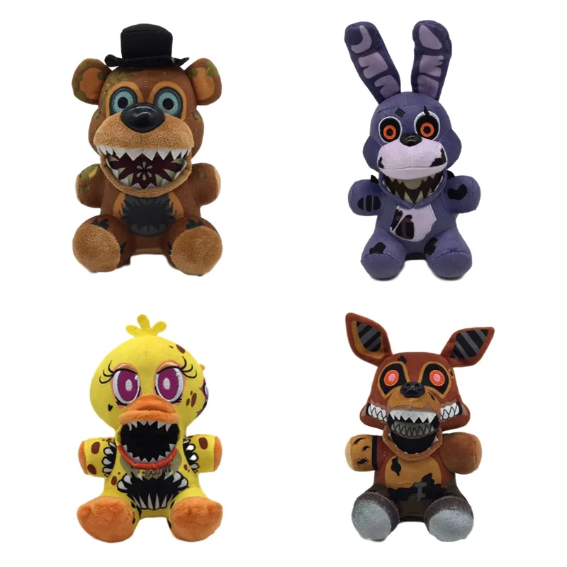 1 шт. 18 см FNAF плюшевые игрушки кукла кролик искусственная кожа мягкие для детей