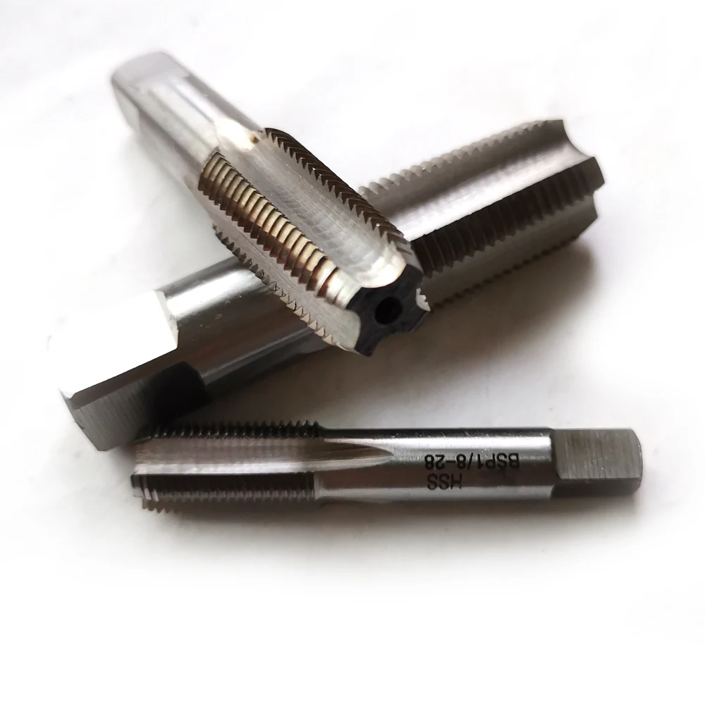 Британский стандарт HSS Φ 55 градусов резьбовой кран для трубы ISO BSP BSP1/8 BSP1/4 BSP3/8 BSP1/2
