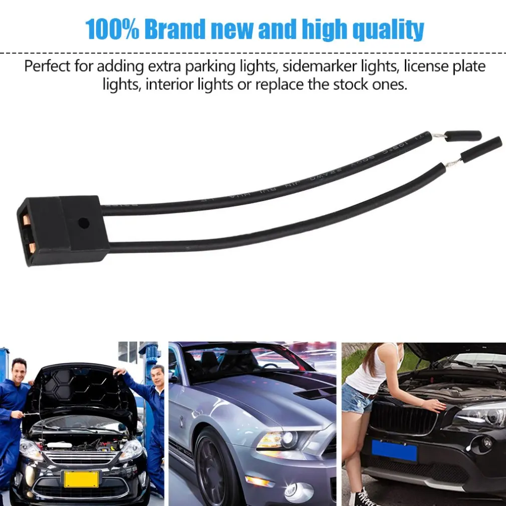 1 шт. T10 приборная панель светильник лампа база Разъем DIY с припоя терминалы Прямая поставка