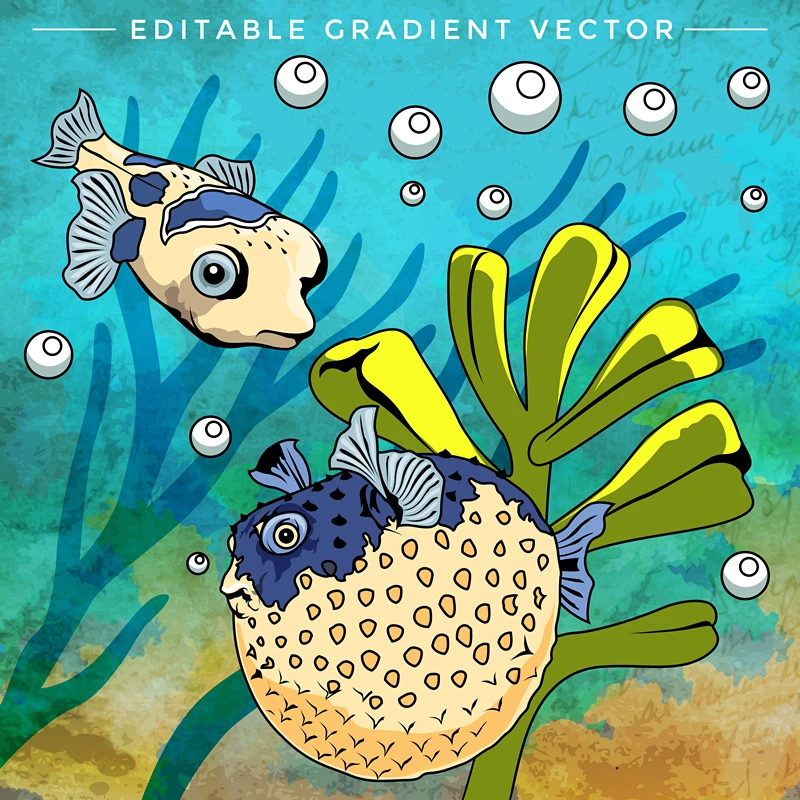 Цветной настенный гобелен с принтом для аквариума подвесной психоделический