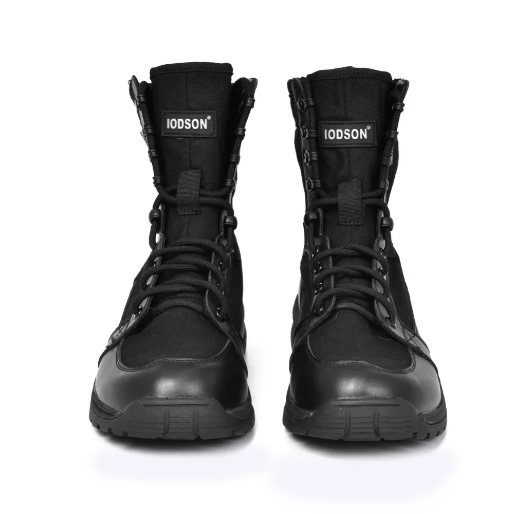 Ботинки IODSON мужские тактические дышащие Полусапоги уличная рабочая обувь стиль