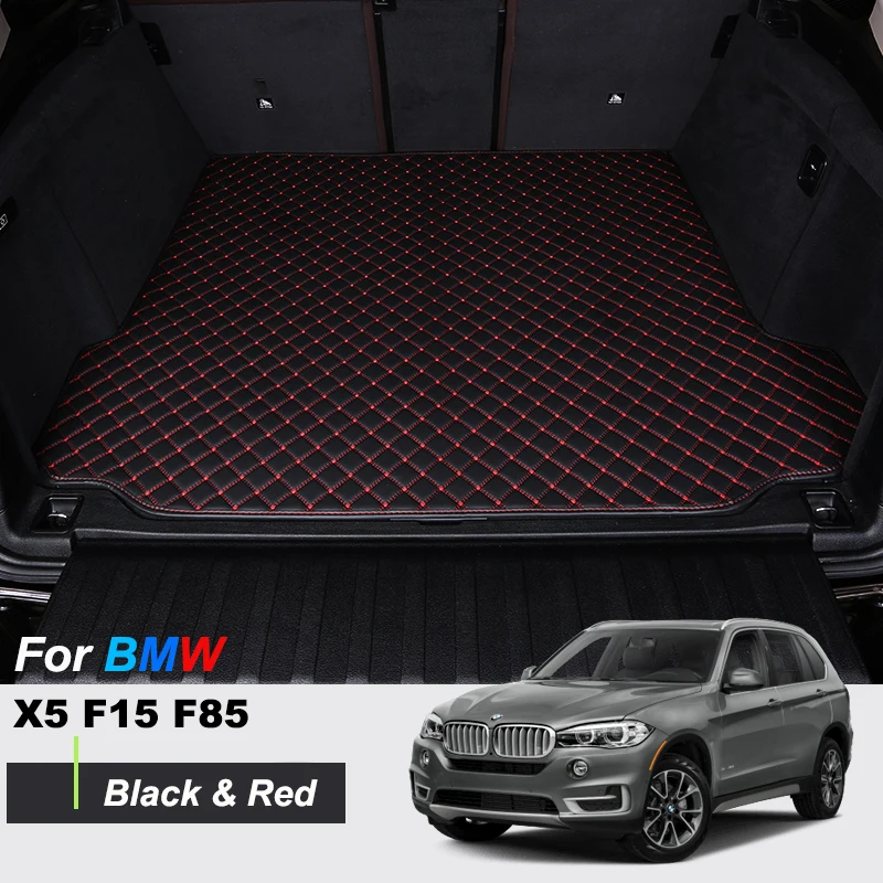 Кожаный коврик для багажника автомобиля BMW X5 F15 F85 2014 2015 2016 2017 2018 Коврики ног ковров