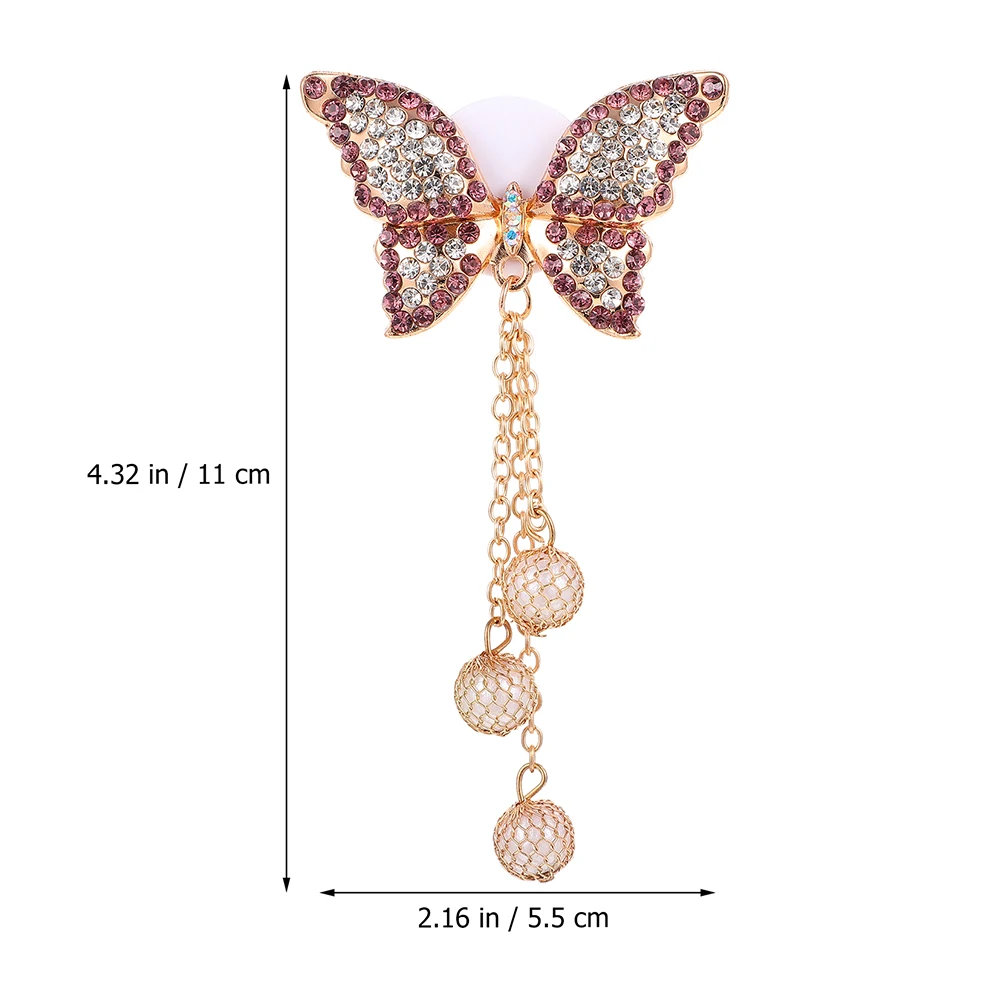 

2pcs Car Interior Vent Air Freshener Clip-on Butterflies Aromatherapy Pendant