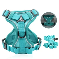 reflective adjustable cat harness vest small dog collar and leash set dog small cat belt kitten harness cat rope pet supplies