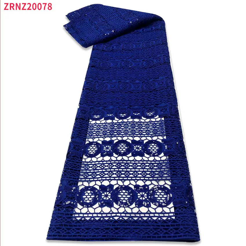 

2021 African Water Soluble Belt Embroidered Lace Embroidery Nigeria Hot Selling Women