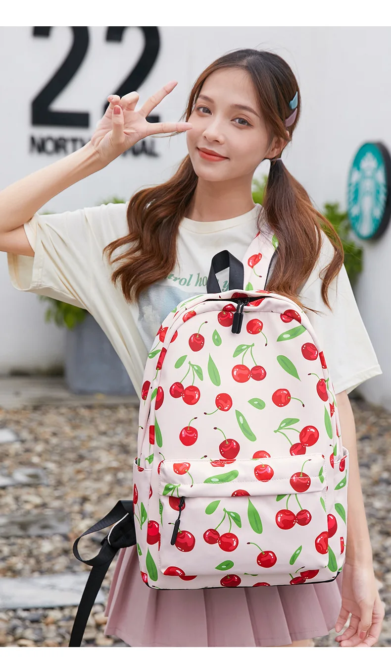 

2022 New School Bag Fashion Backpack Women's Bag 6615-70