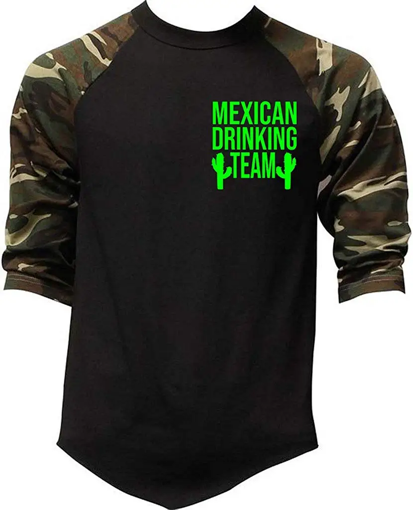 Межгосударственному TSDFC Inc Для мужчин мексиканский Drinking Team V531 камуфляжной