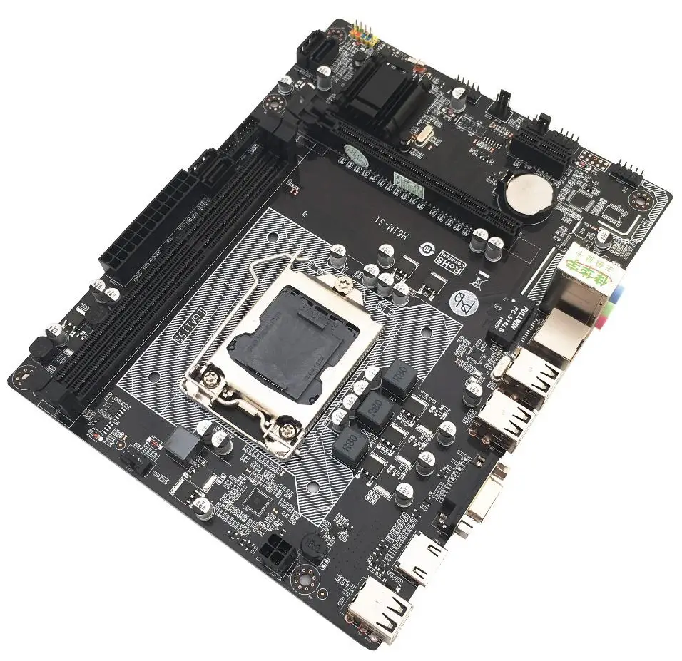 Материнская плата EastVita H61 для компьютера LGA1155 гнездо DDR3 RTL8105E гигабит LAN настольная