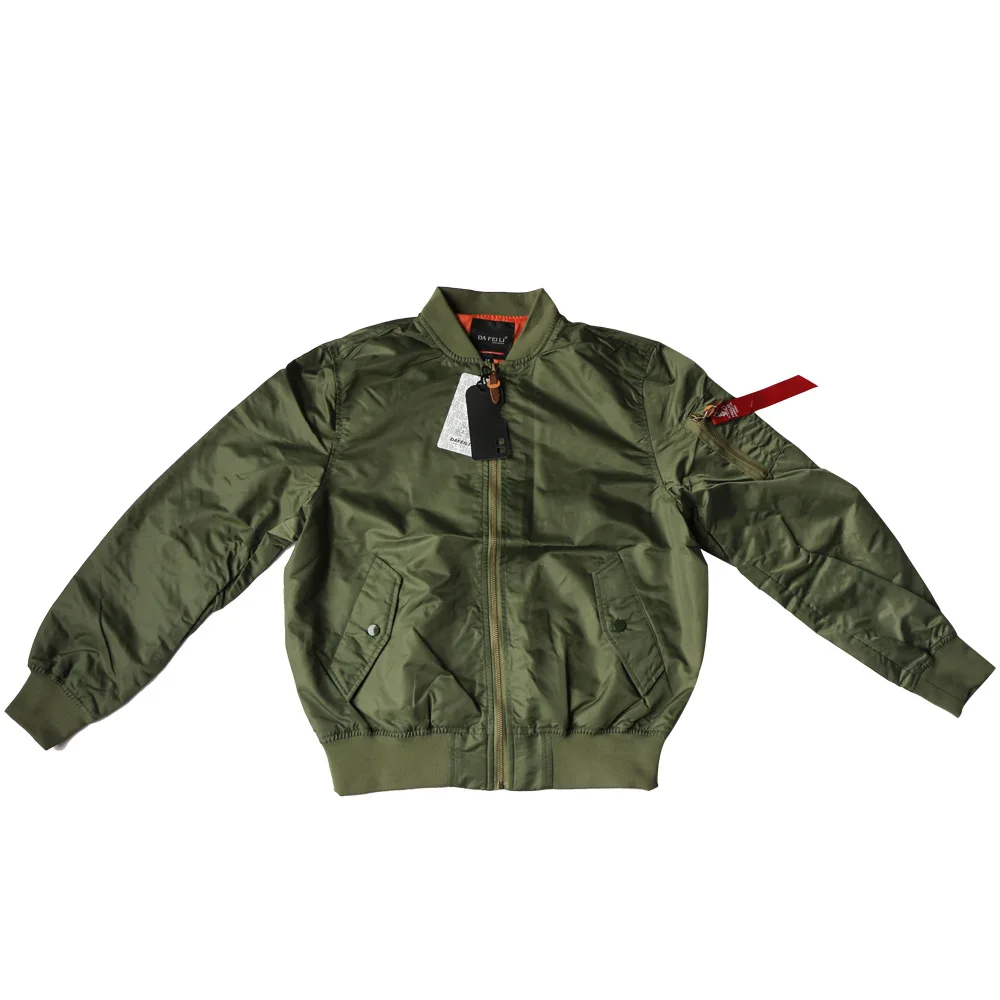 

MA1 Bomber Jacket Men Spring Autumn Military Air Force Jackets Streetwear Ribbons Baseball Jacket Male 7 Color Casaco Masculino