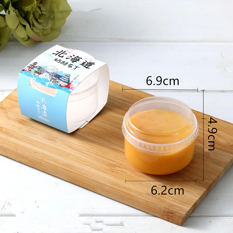 25 шт. чашка для жирного пудинга бутылка йогурта кондитерские изделия желе