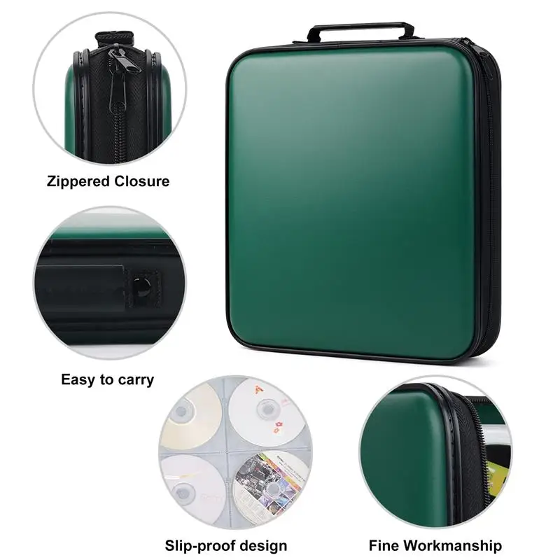 Альбом для компакт-дисков портативный чехол переноски многофункциональный