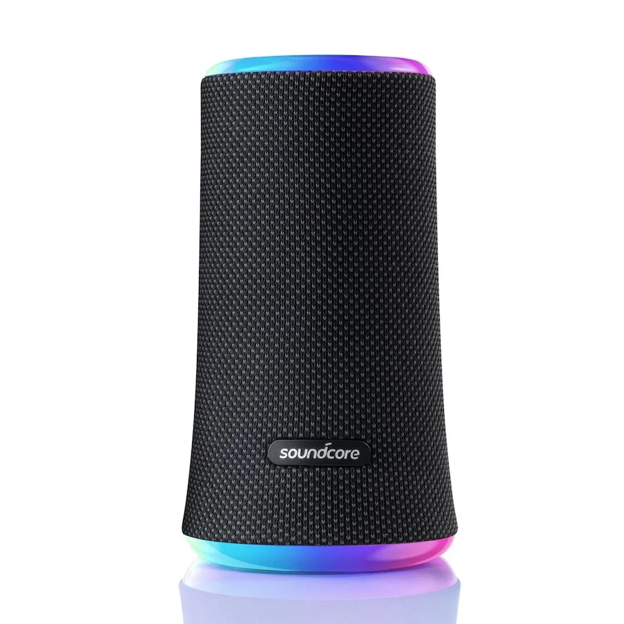 

Outdoor Portable Bluetooth Speaker Waterproof High-power Subwoofer Colorful LED Wireless 3D Stereo Music Column Supports TF Card