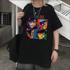 Летняя футболка с музыкальной группой Gorillaz, топы, футболки для мужчин и женщин, Повседневная футболка с коротким рукавом, модная уличная одежда в стиле хип-хоп