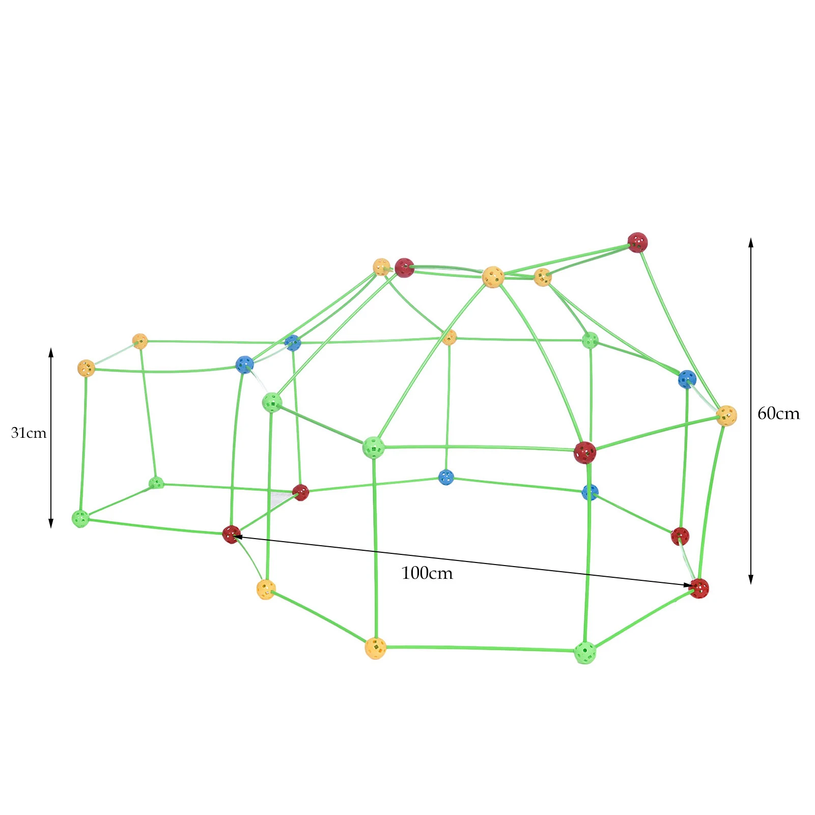 

Construction Fort Building Kits For Kids DIY Building Fortress Building Castles Tunnels Play Tent Toys For Children Dropshipping