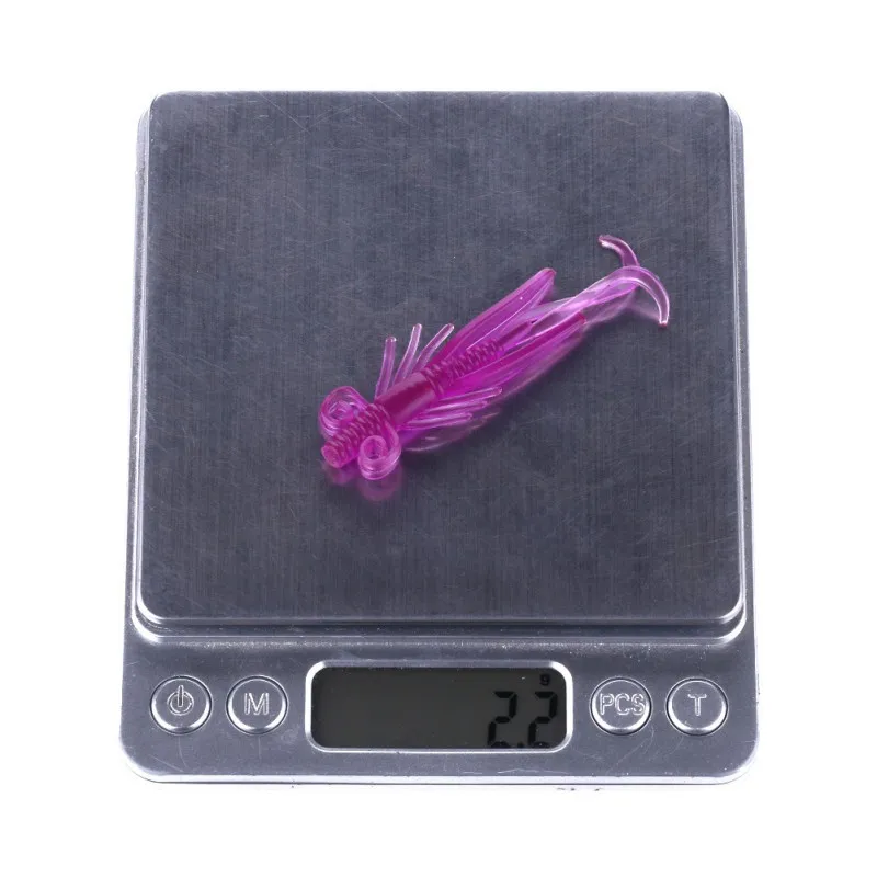 10 шт./компл. искусственные приманки Ложные в форме креветки Светоотражающие