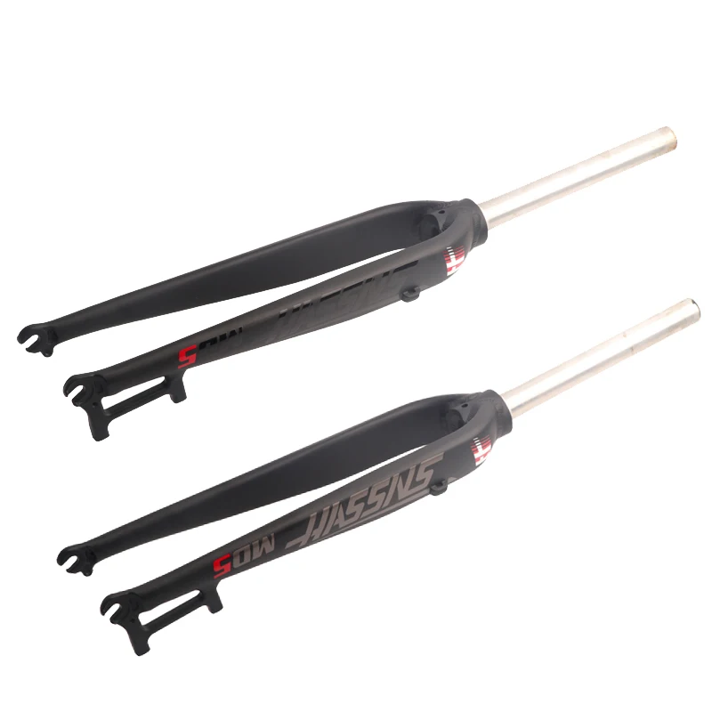 Mountain Bike Aluminum Alloy Hard Fork 26/27.5/29 Inch Pure Version Ultra-light MD5 Suspension for Bicycle Disc Brake 160mm 2021
