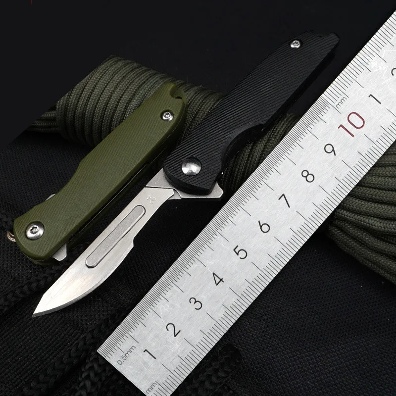 Многофункциональный мини-нож из углеродистой стали уличный портативный