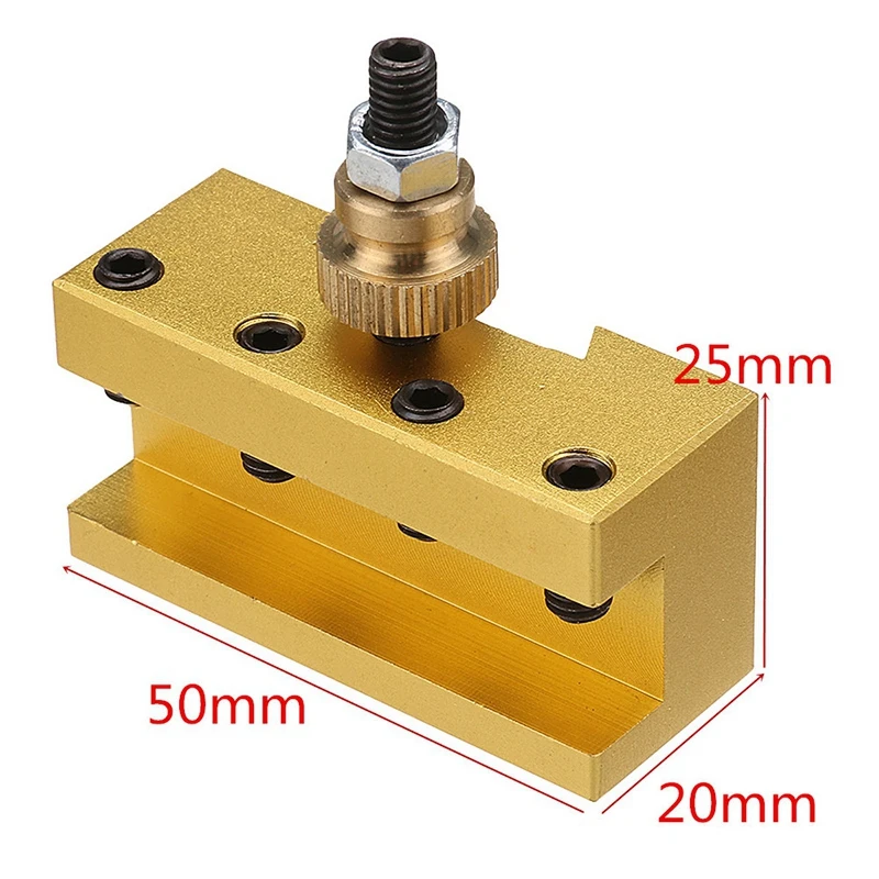 SHGO HOT-1/4-3/8 дюйма 20X25X50Mm токарный станок быстрая замена инструмент держатель для