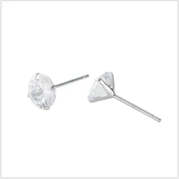 

S925 Sterling Silver Mini Zircon Earrings Rhinestone Series Korean Simple Full Diamond Net Red Jewelry E-110