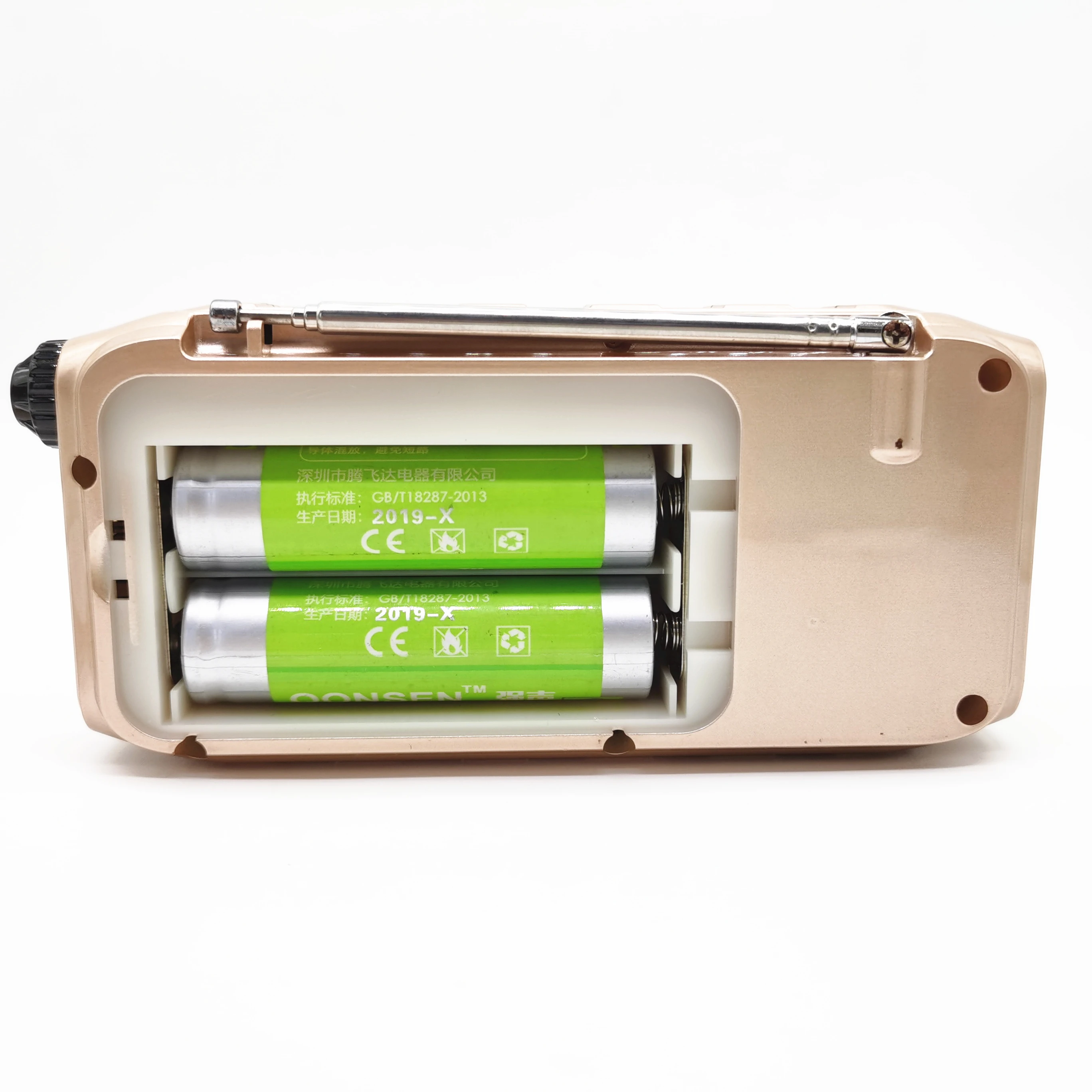 Bluetooth-колонка с 2 аккумуляторами FM-радио MP3 музыкальный плеер Портативный