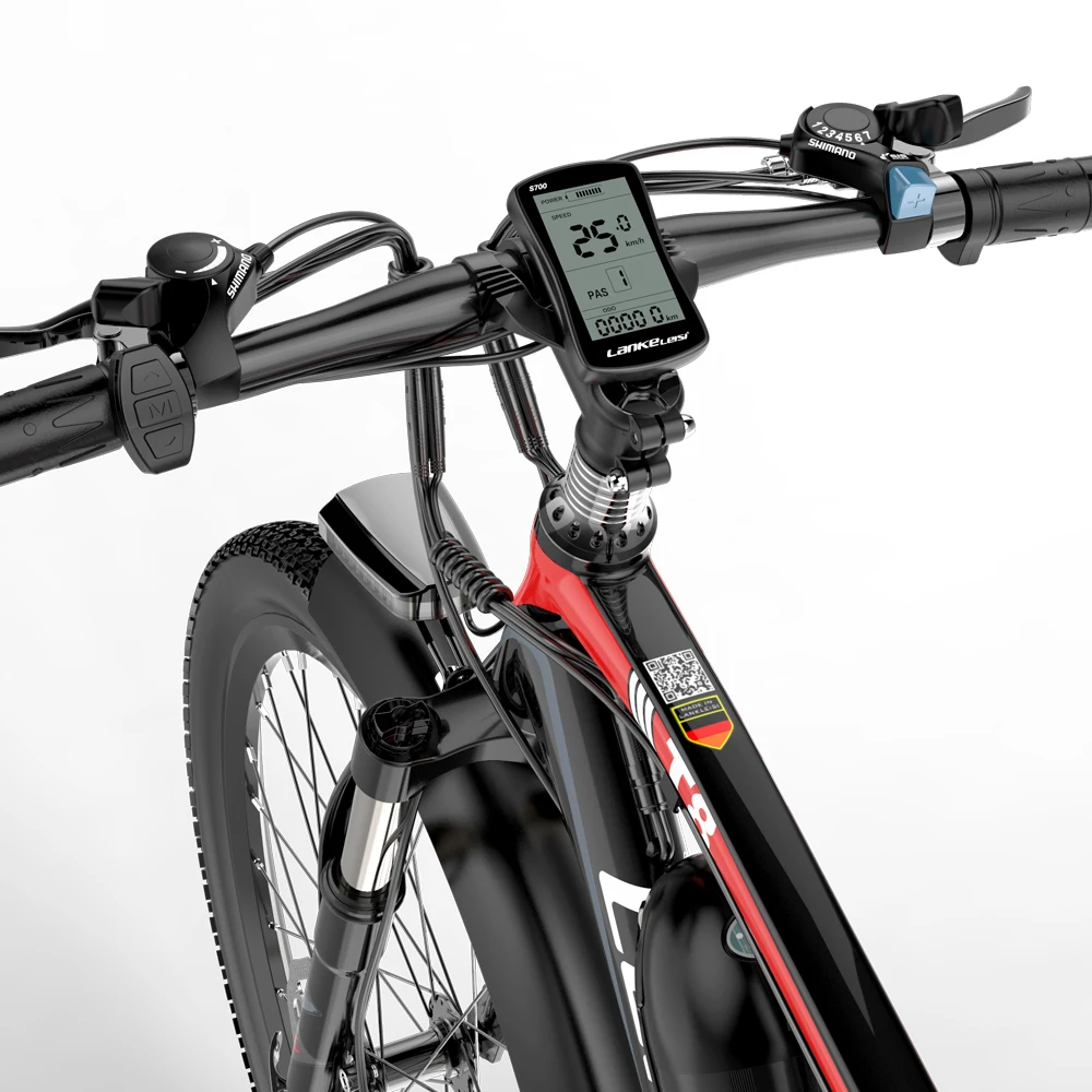 Cyrusher T8 Электрический велосипед 48V 500W для взрослых горный мощный ebike Быстрый