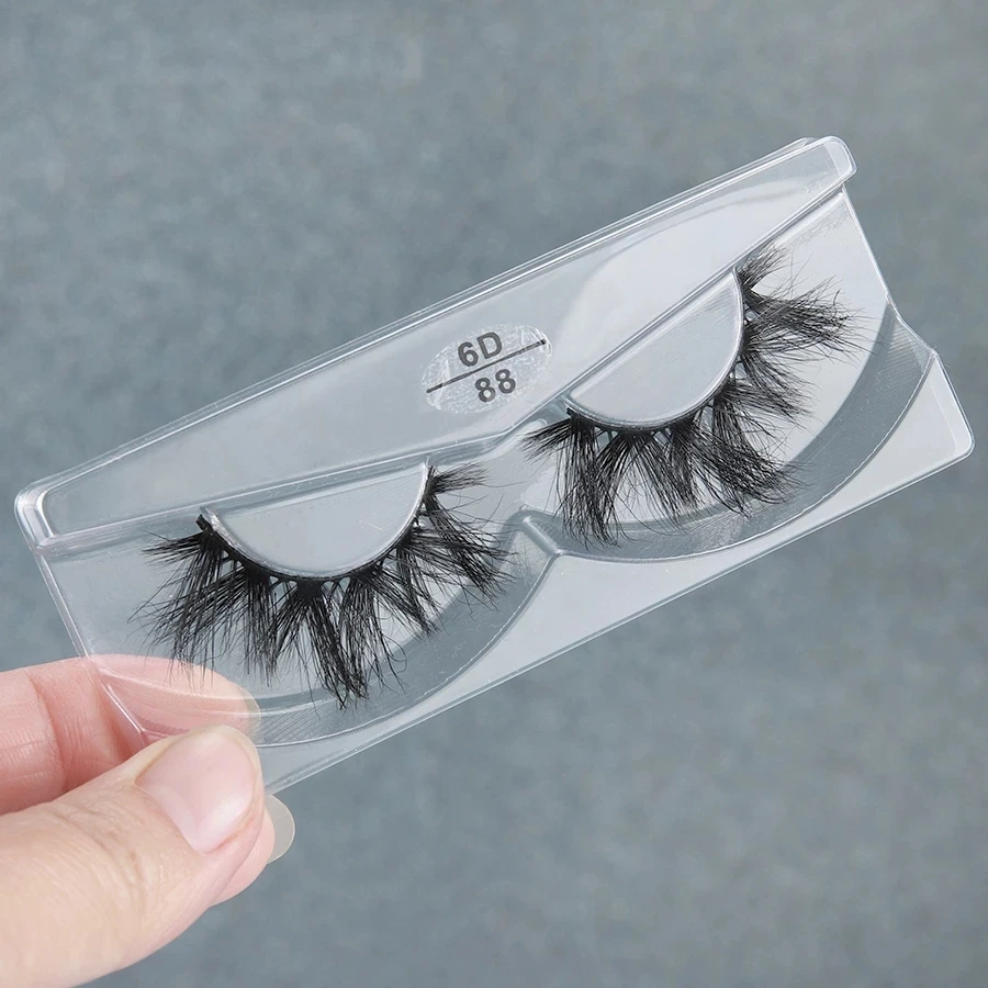 

6D Mink Eyelashes Full Volume Mink False Eyelash Reusable Dramatic Lashes 3D Mink Lashes Glitter Case Makeup 6D81 Eyelashes