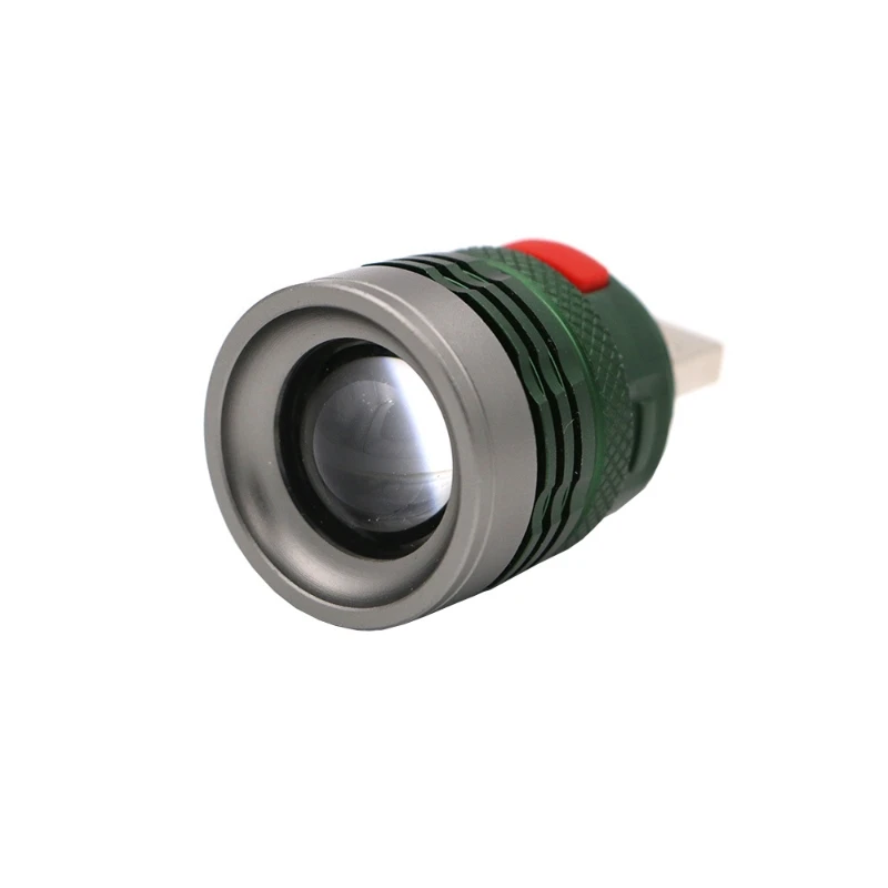 

USB Head Mini LED Lamp Gift for Mountaineering Lovers Running Traveling