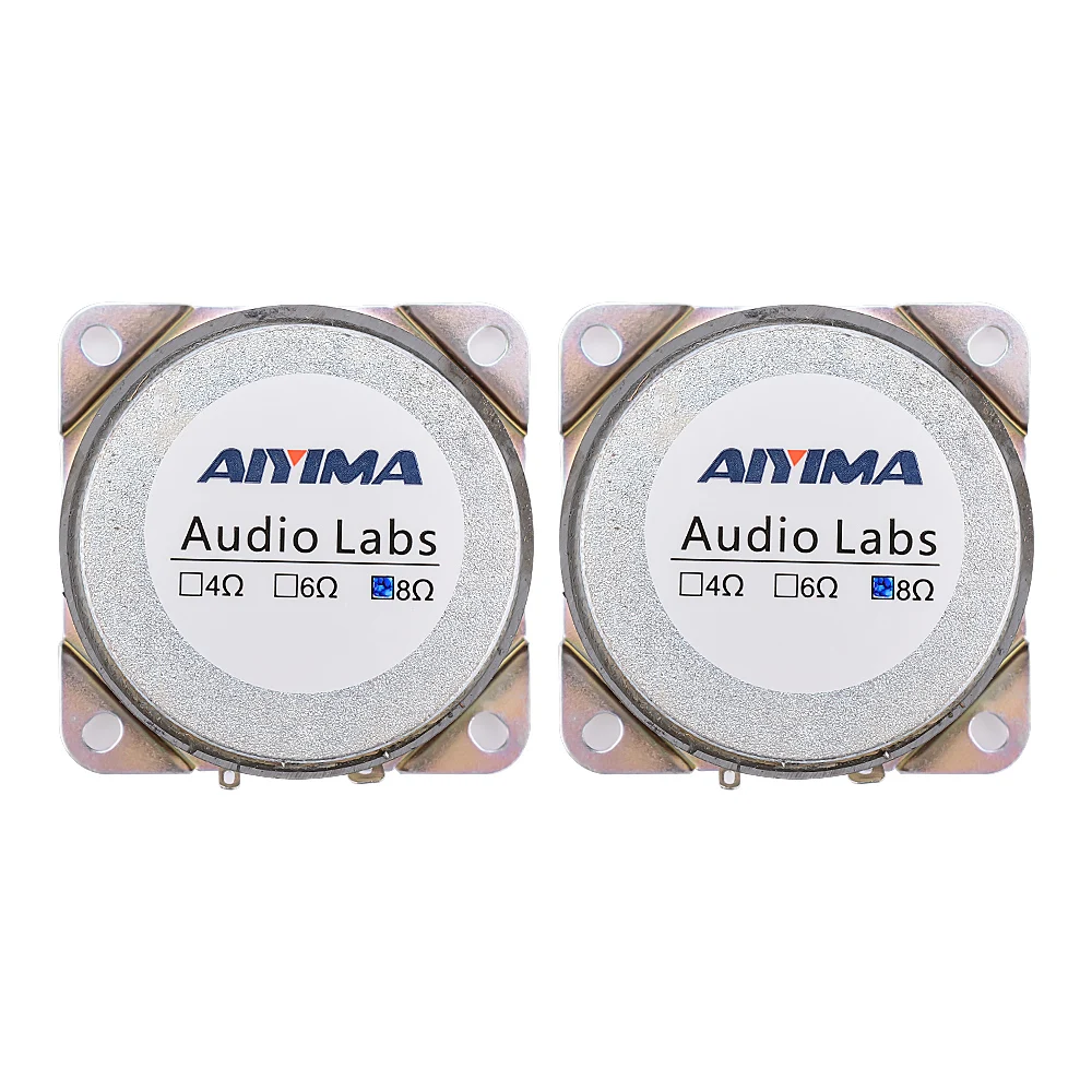 AIYIMA 2Pcs 2.5 Inch Full Range Mini Speaker Units 8 Ohm 10W Sound Amplifier Music Speaker Driver Loudspeaker DIY Home Theater images - 6