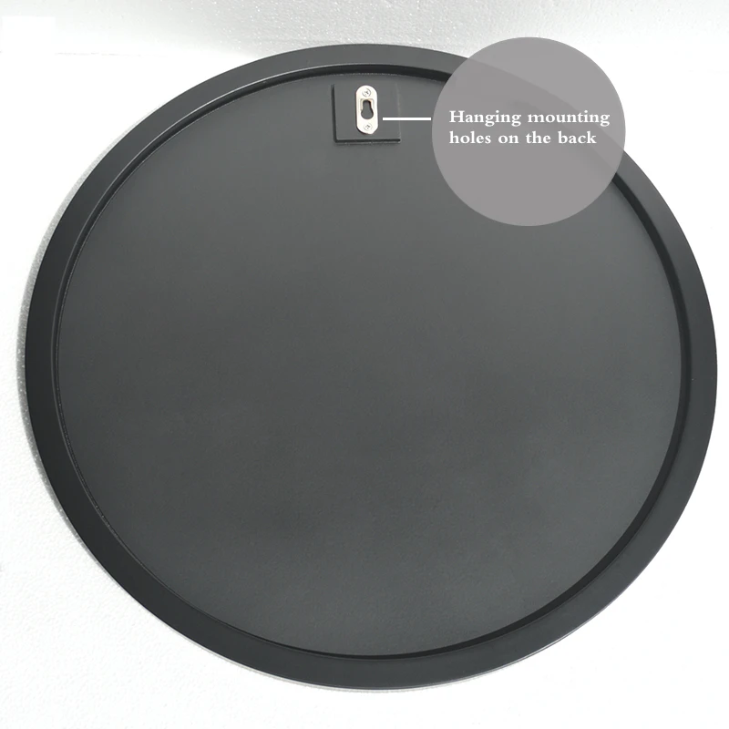 

Simple Makeup Mirrors Home Decoration Accessory Round Mirror Living Room Bathroom Bedroom Cosmetic Tool Wooden Mirror Wall Decor