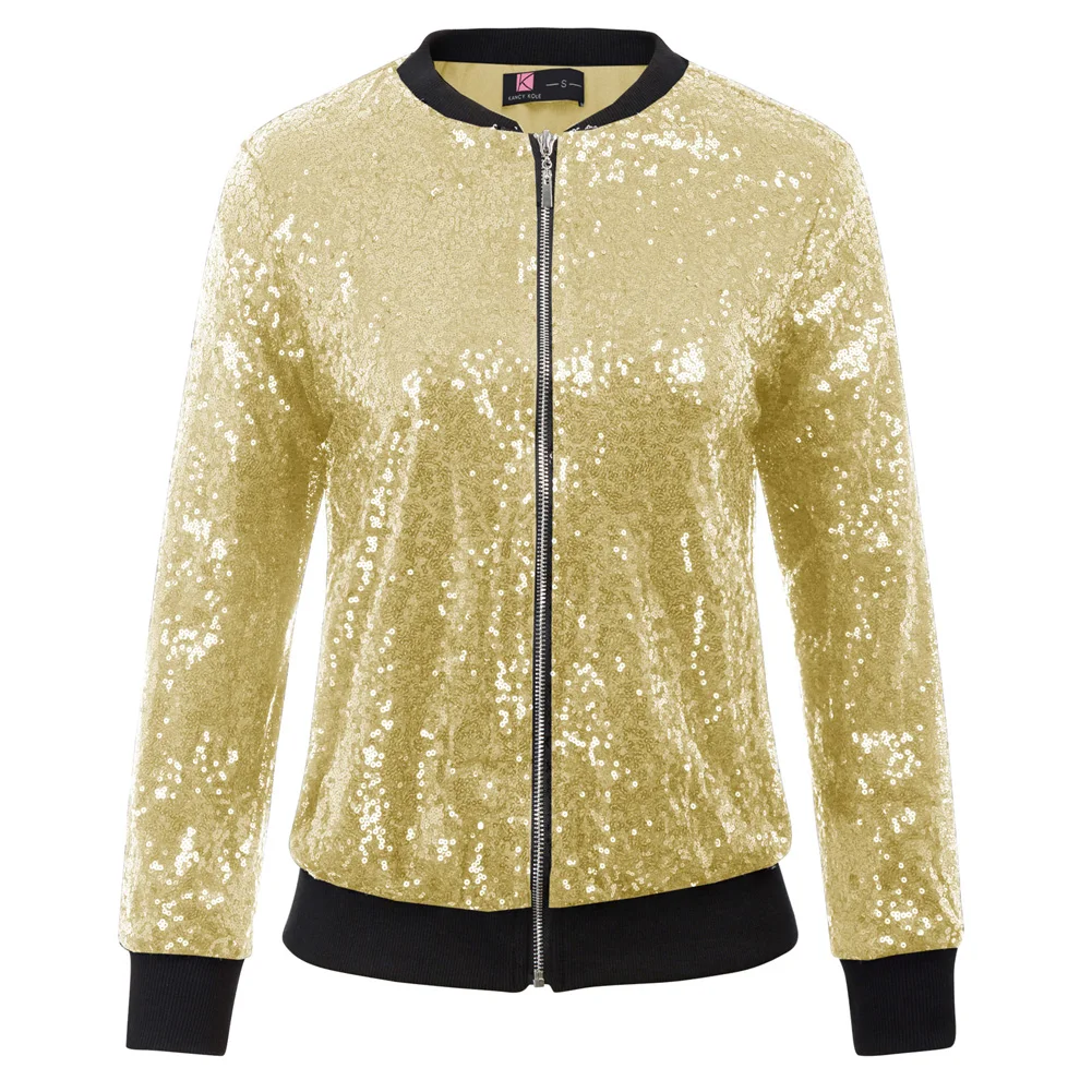 

Hemline Coat Sleeve cuffs Long Sleeve Polyester Sparkling Viscose Women