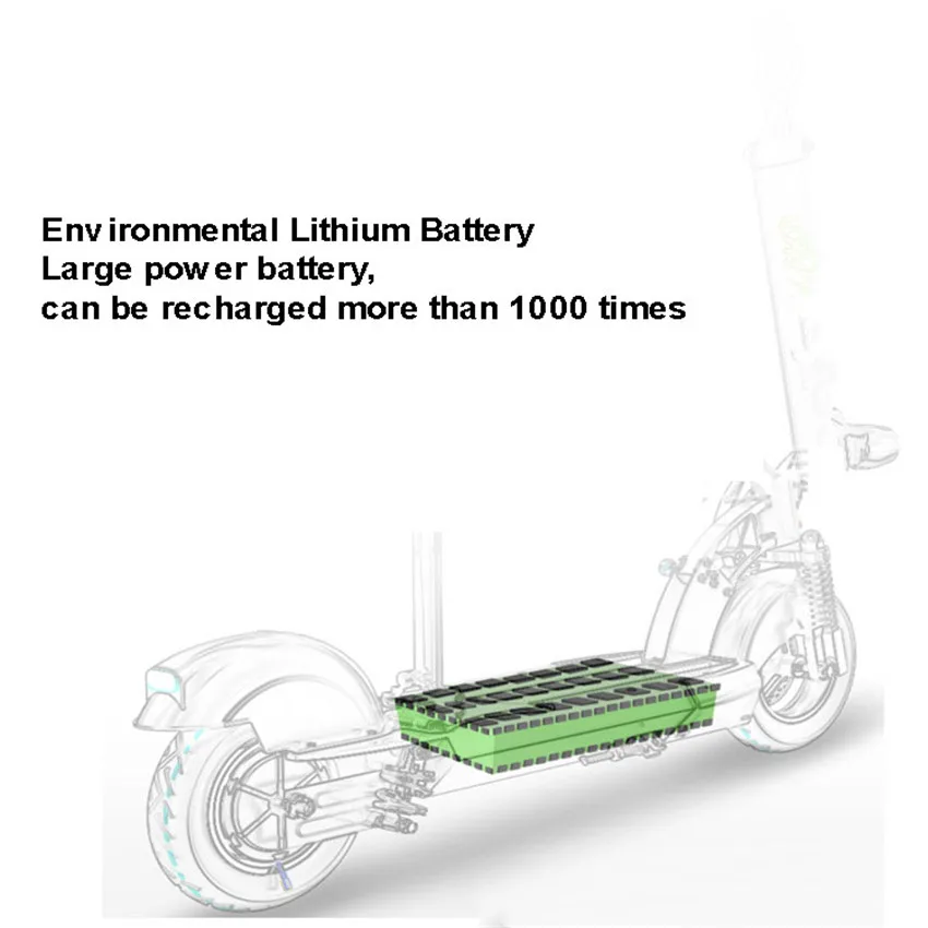 

10 inch Wheel Foldable Electric Scooter Skateboard Portable Adult Mini Electric Bicycle With Seat 48V 18.2AH Max Mileage 80km