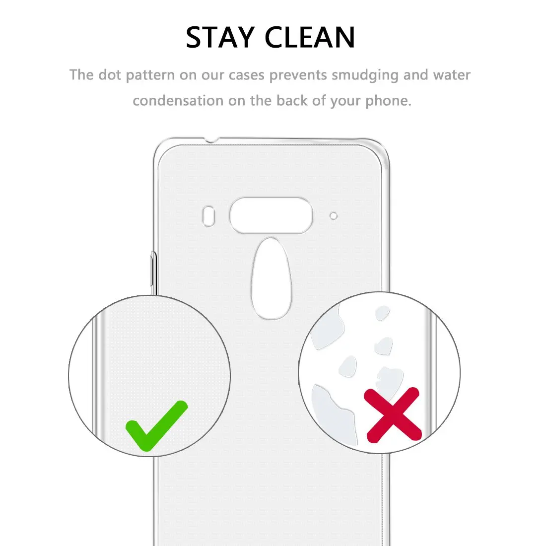 Полностью защищающий мягкий прозрачный гелевый Чехол из ТПУ для HTC U12 Plus Life U12Plus
