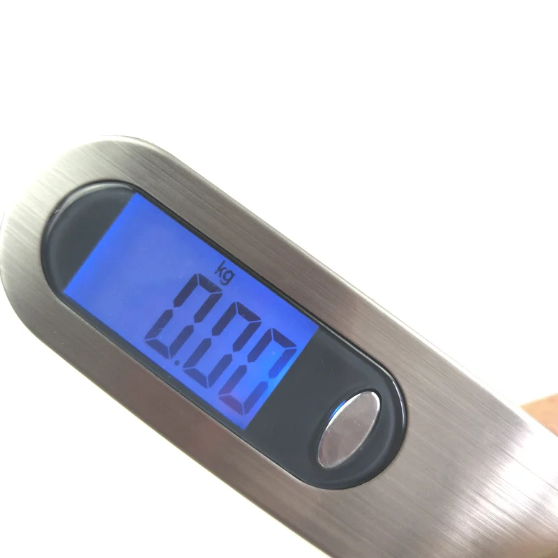 Бытовые портативные электронные весы максимальный вес 50 кг мини-весы с крючком