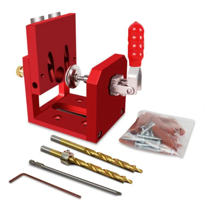 

9mm/0.35In Oblique Hole Punching Locator, Screwdriver Drill Bits Punching Aids for Woodworking