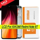 100% Новый оригинальный с рамкой для 6,3 ''Xiaomi Redmi Note 8T ЖК-дисплей экран ЖК сенсорный экран дигитайзер Запчасти для ремонта