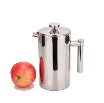 1Л двухслойный Пресс из нержавеющей стали для французского кофе 8 2 дюйма SterlingPro с