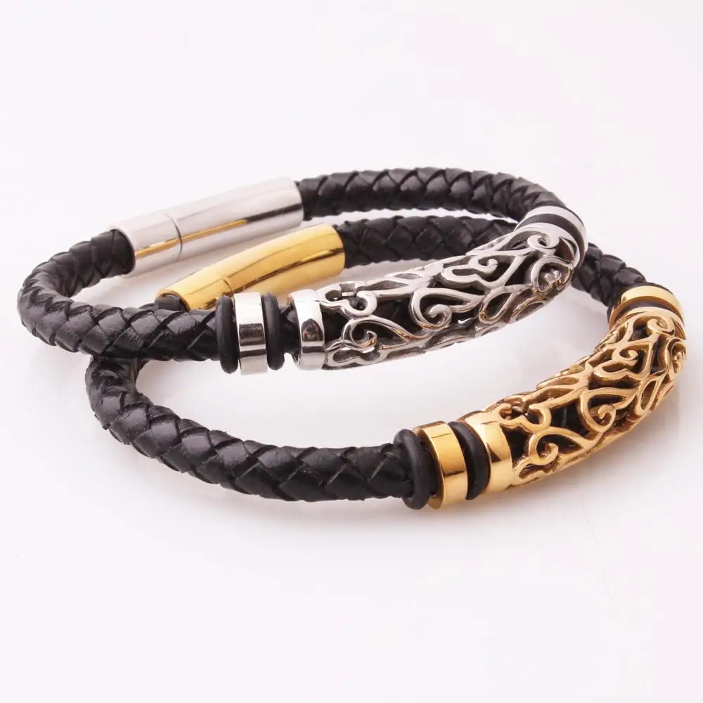 Tisnium эстетический готический браслет для мужчин и женщин Черная цепочка из