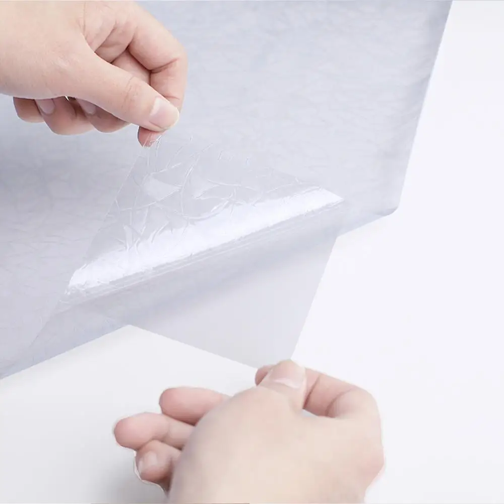 3D матовая Цветная декоративная оконная пленка статическая самоклеящаяся