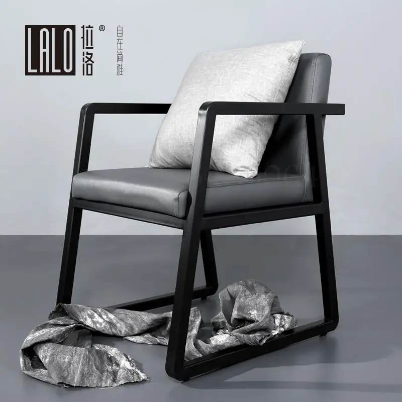 Дизайнерские кресла полностью стальное обеденное кресло кожаное для кафе