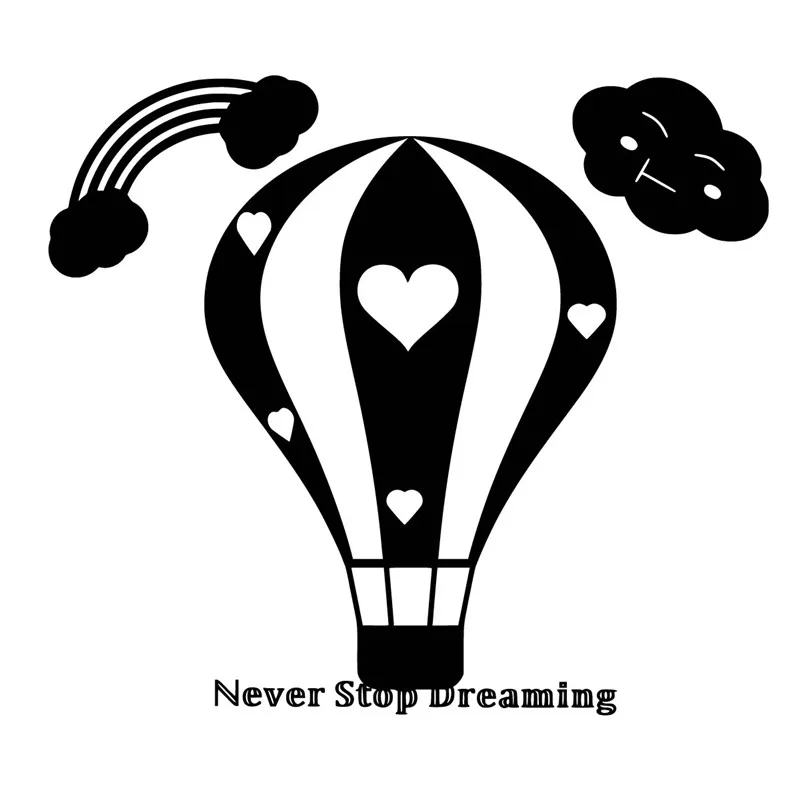 InLoveArts штампы с воздушным шаром металлические Вырубные Скрапбукинг для