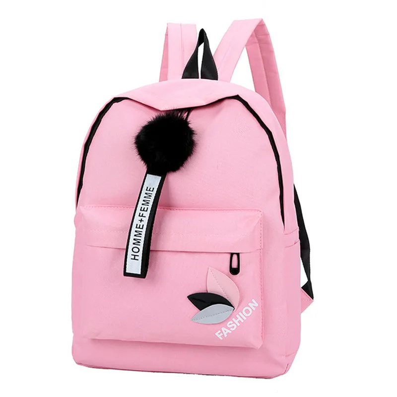 Рюкзак в новом стиле Корейская версия рюкзак с принтом листьев для колледжа женский школьный рюкзак для учащихся средней школы