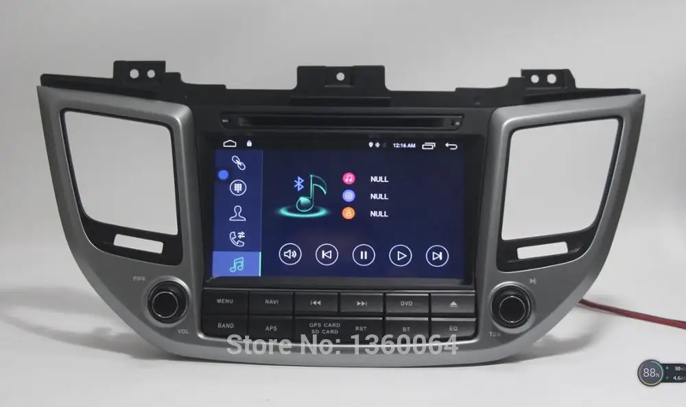 Nedehe 8 &quotAndroid 1 четырехъядерный + 2G ОЗУ для Hyundai iX35 Tucson 2015 2016 автомобильный dvd gps Радио
