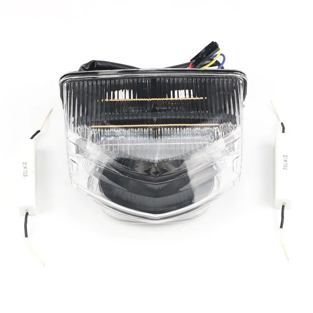 

Clear LED Tail Brake Turn Signal Light Fit For Honda CBR600RR 2007-2014