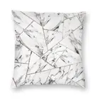 Наволочка для подушки с геометрическим рисунком, белый мрамор, розовое золото, абстрактный Рисунок, напольная подушка для гостиной, Наволочка украшения для дома, чехол, украшение для дома