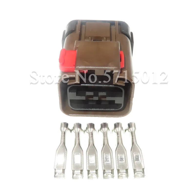 

6 отверстий 936159-1, водонепроницаемый штепсельный разъем для бензинового масляного насоса, гнездовой автомобильный разъем с клеммами