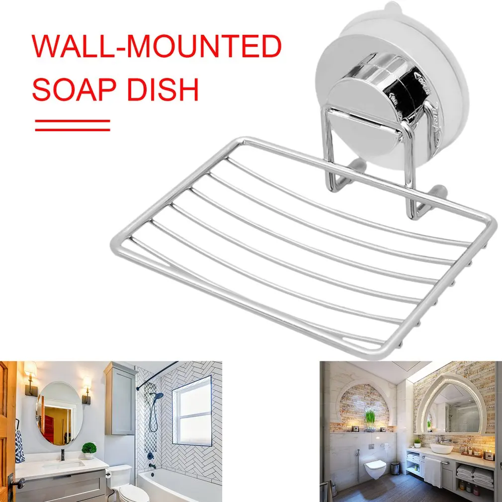 Настенный держатель для мыльницы из нержавеющей стали устойчивый к ржавчине на