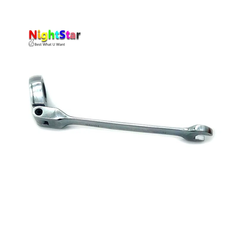 10 мм реверсивный Трещоточный ключ гаечный инструмент|reversible ratchet wrench|ratchet wrenchreversible